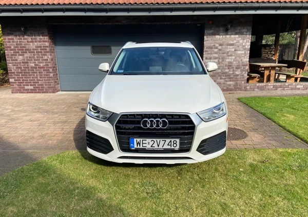 Audi Q3 cena 101900 przebieg: 53900, rok produkcji 2018 z Warszawa małe 154